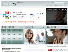Tablet Screenshot of coachingsystems.cz